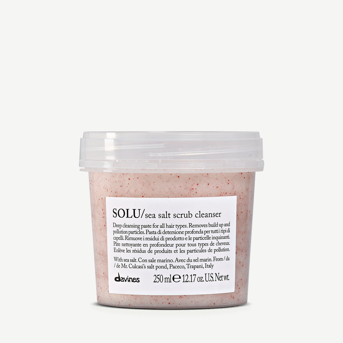 SOLU Sea Salt Scrub Cleanser 1  250 mlDavines