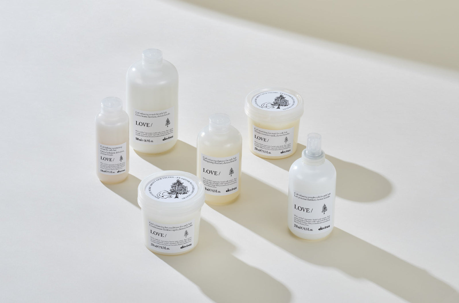 Davines LOVE CURL products