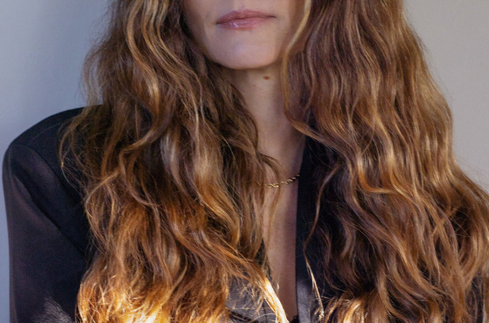wavy hair