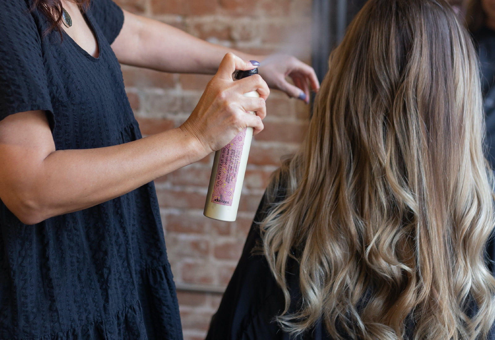 Maintaining balayage Davines
