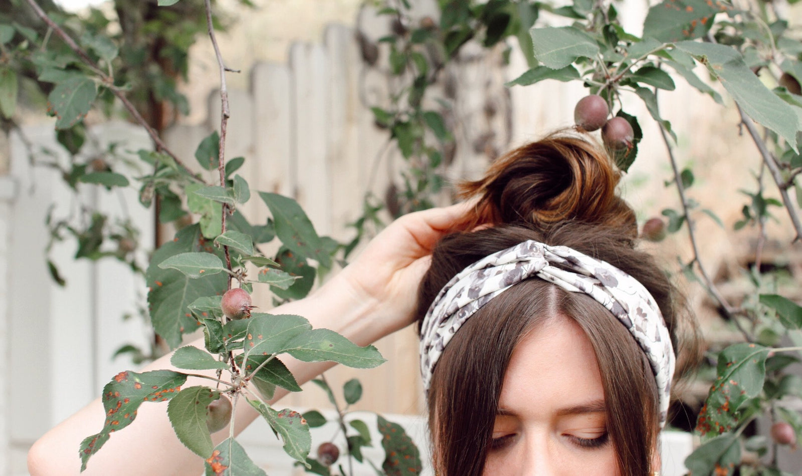 70s hairstyles making a comeback head scarf Davines hair tutorial