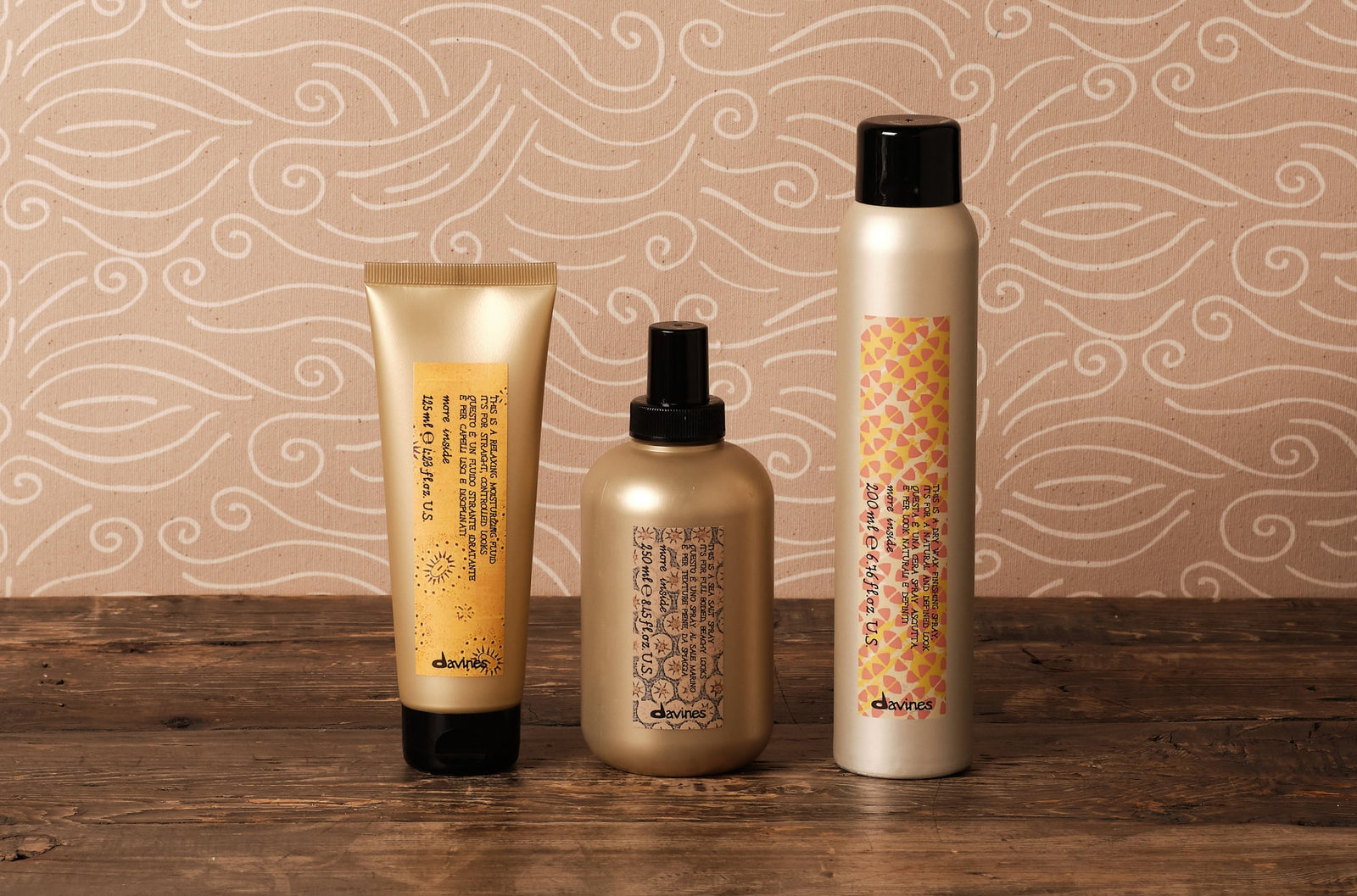 Davines More Inside styling products