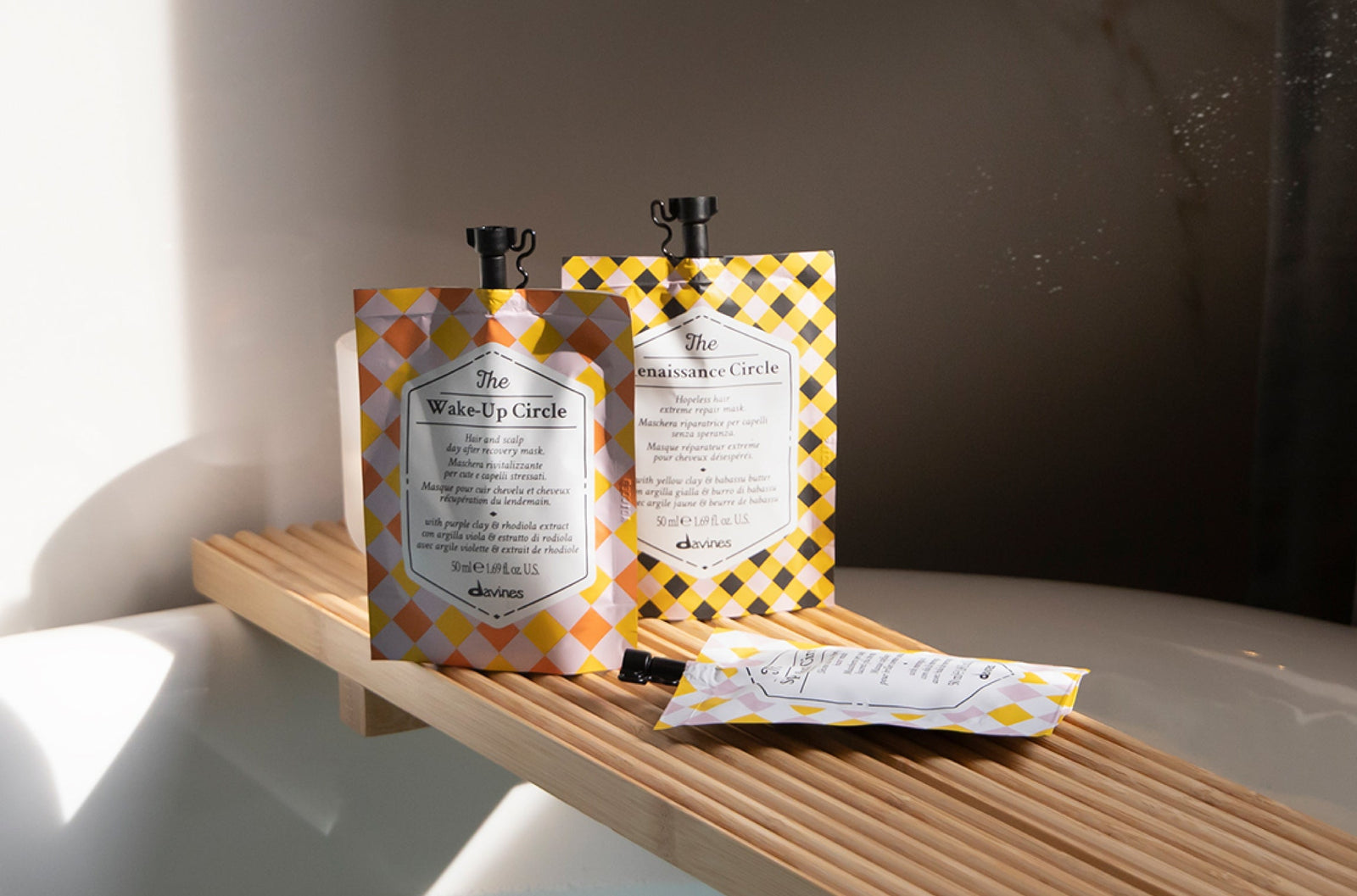 Davines The Circle Chronicles hair masks