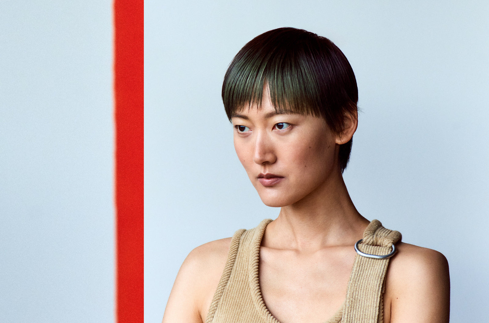 Davines hair model