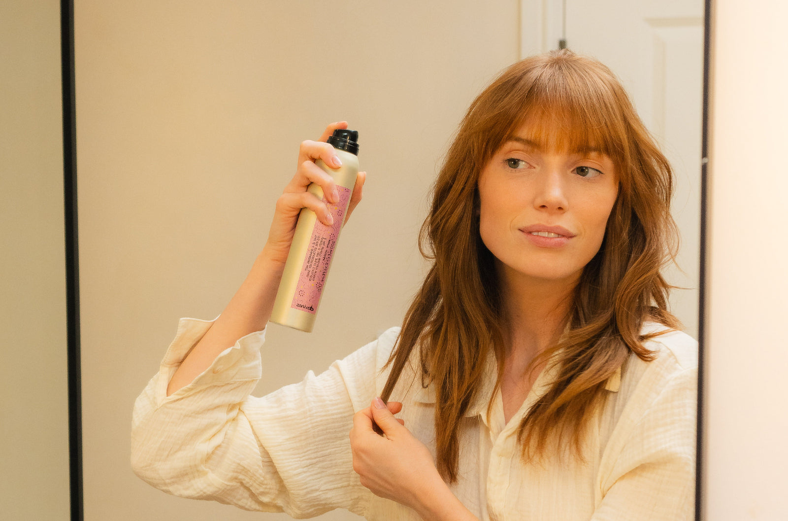 Davines hair model