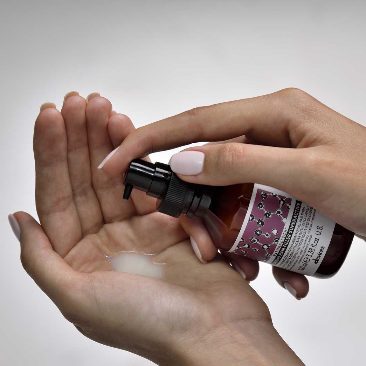 
Davines Canada REPLUMPING Hair Filler Superactive Leave-in - Replumping and compacting serum for all hair types