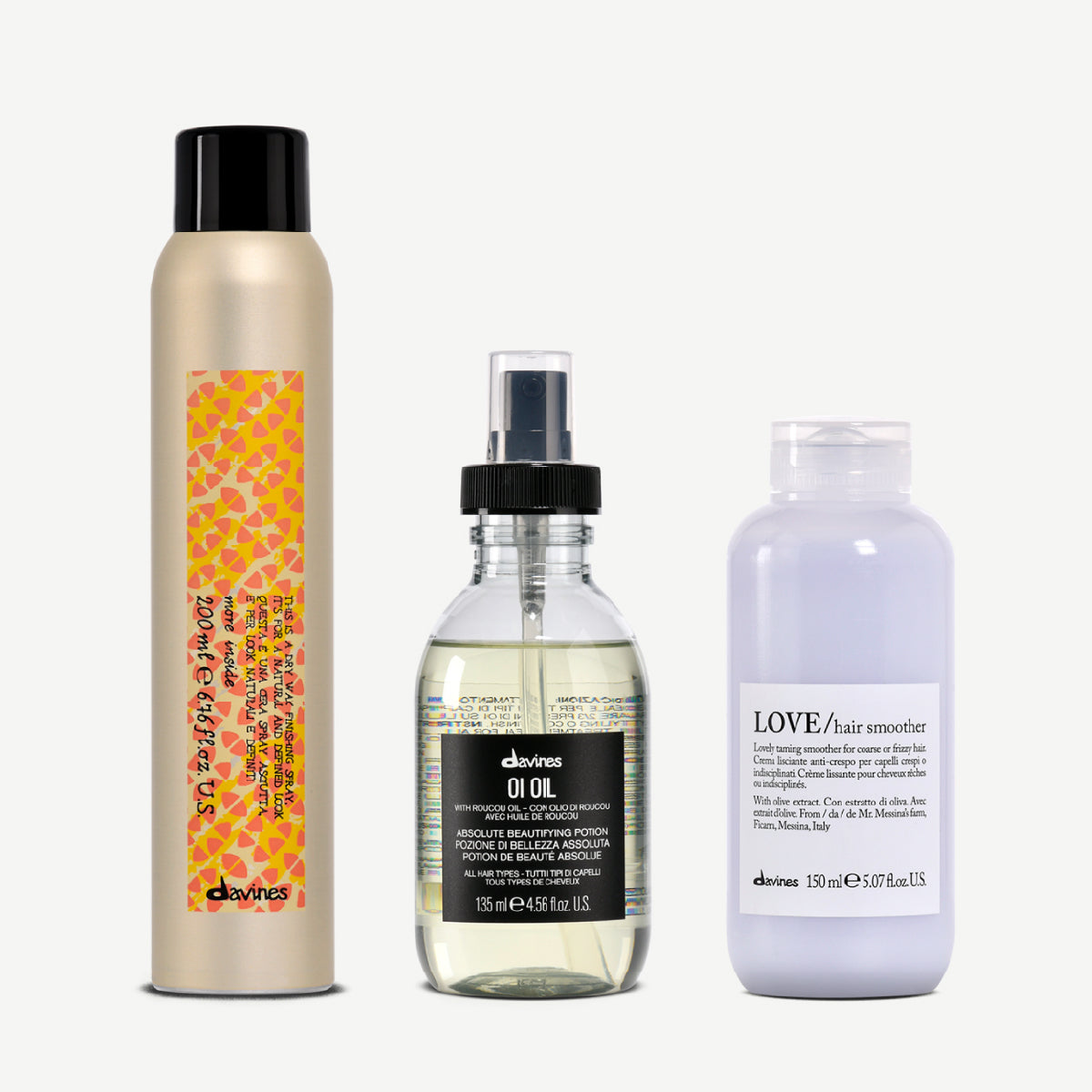 Frizz-Free Waves Trio 1  Davines canada
