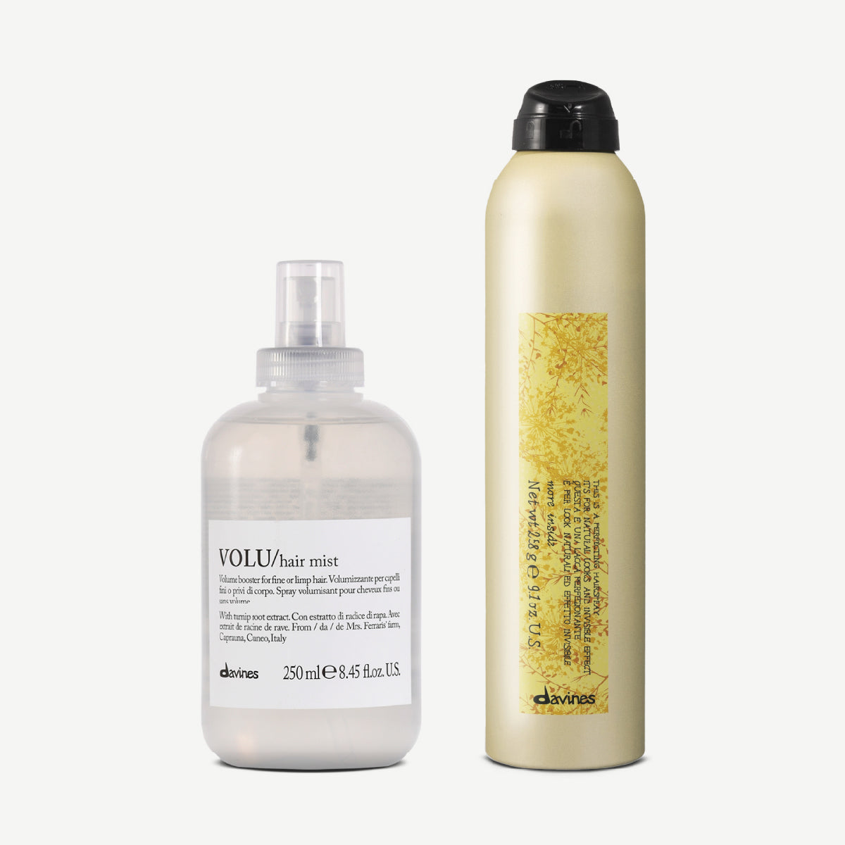 Lift &amp; Set Duo 1  Davines canada
