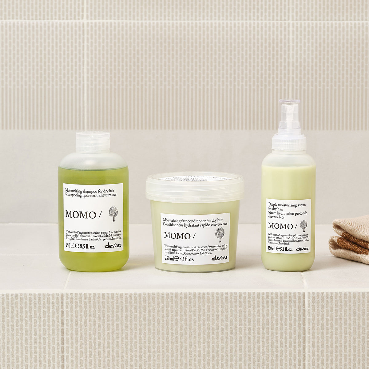 
Davines Canada MOMO Serum - Deeply moisturizing serum for dry hair
