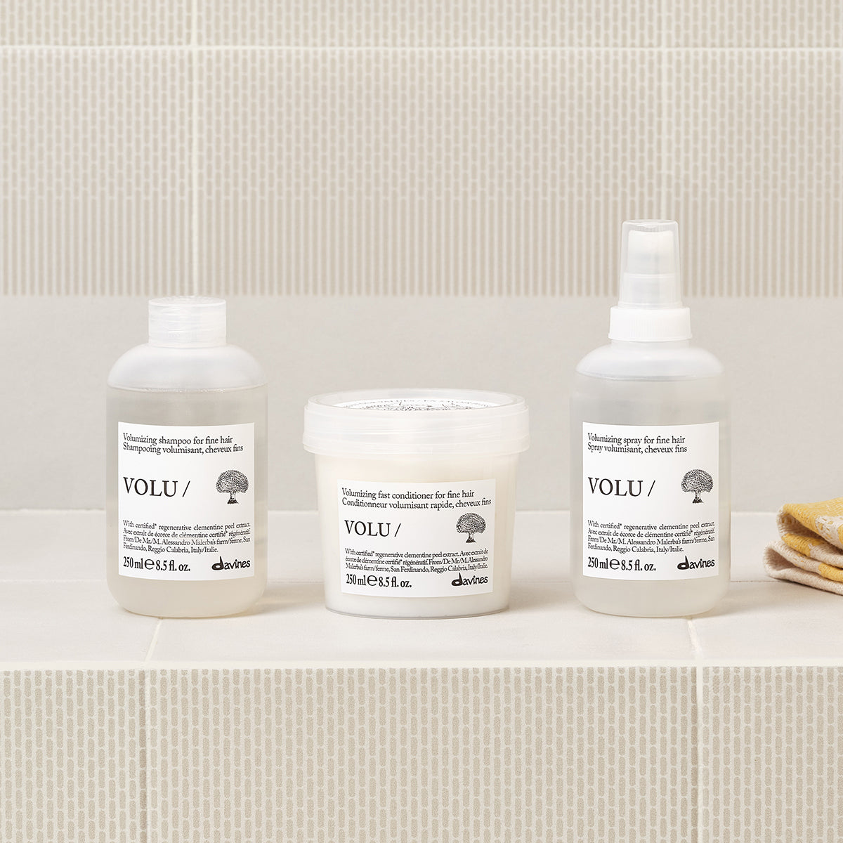 Davines hair model