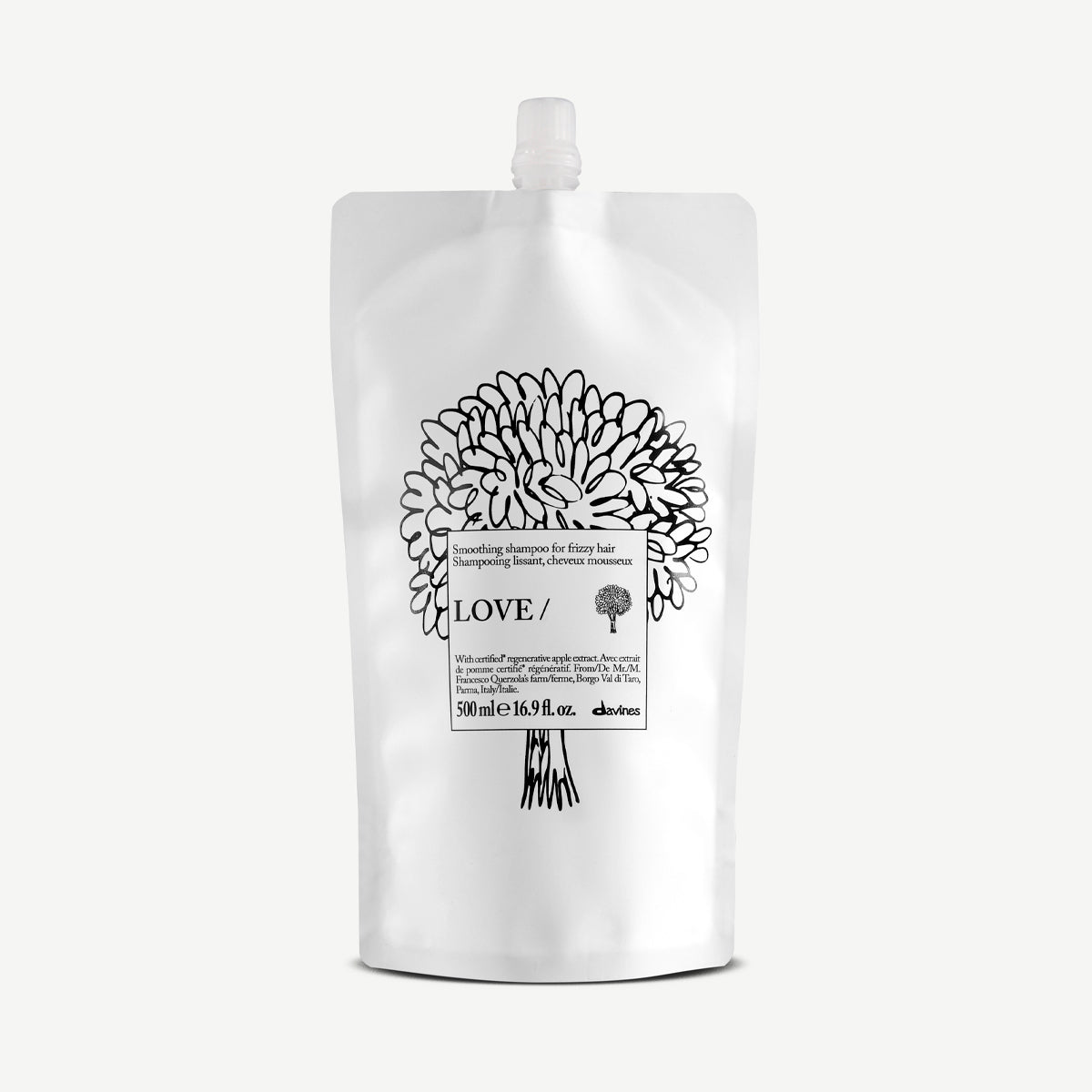 
Davines Canada LOVE SMOOTHING Shampoo - Smoothing shampoo for frizzy hair