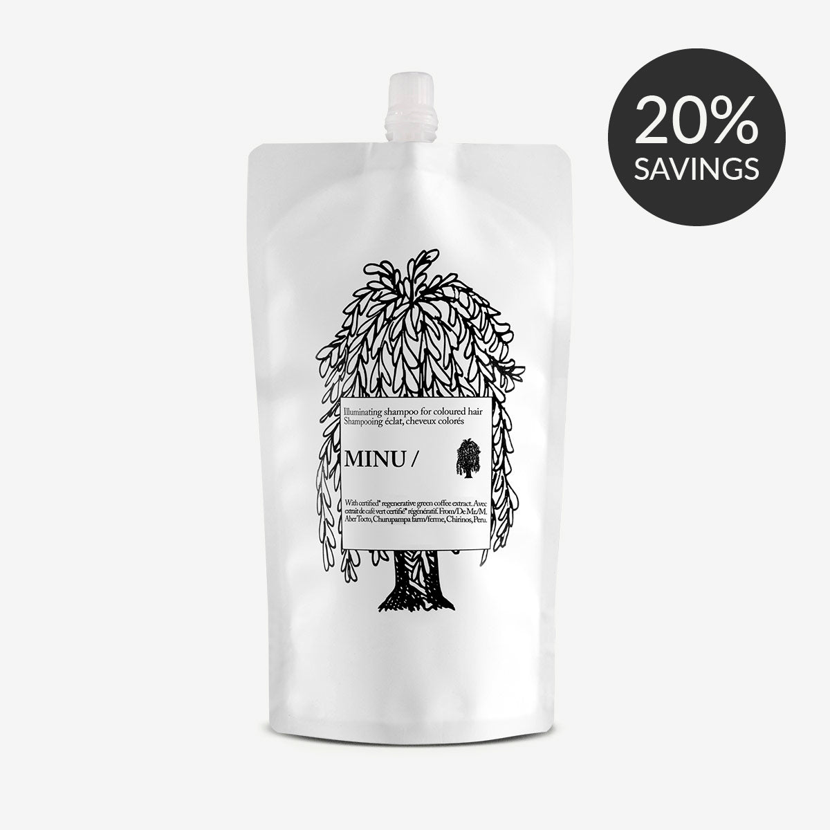 MINU Shampoo Refill 1  1 kitDavines
