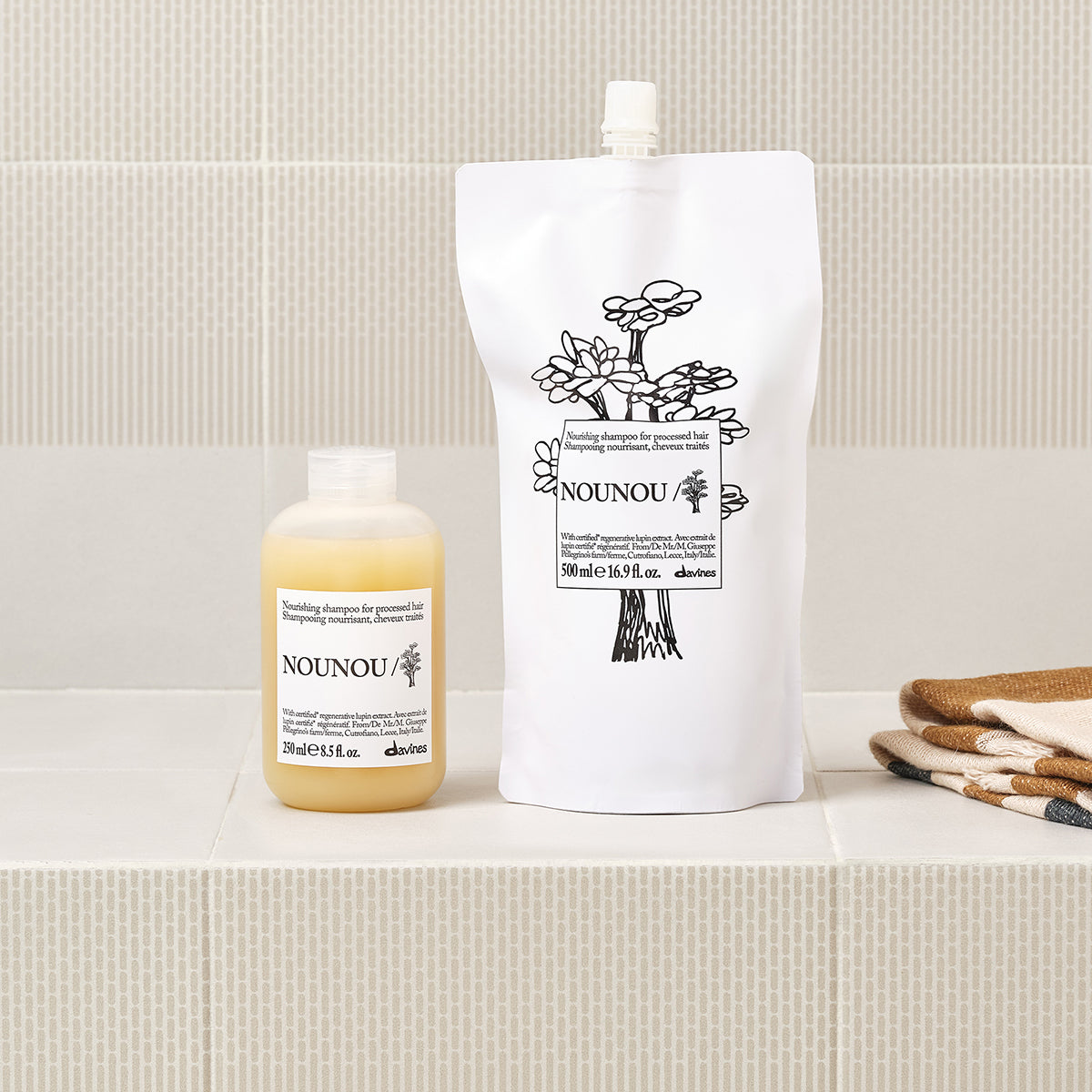 
Davines Canada NOUNOU Shampoo - Nourishing shampoo for processed hair