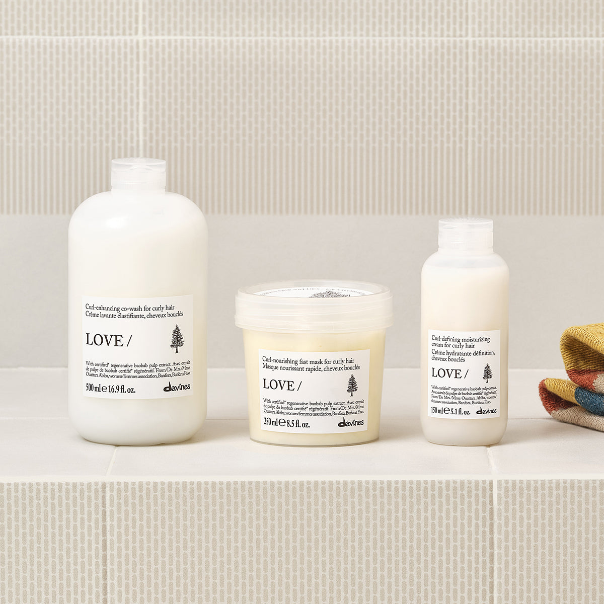 Curl-nourishing fast mask for curly hair LOVE CURL Mask | Davines