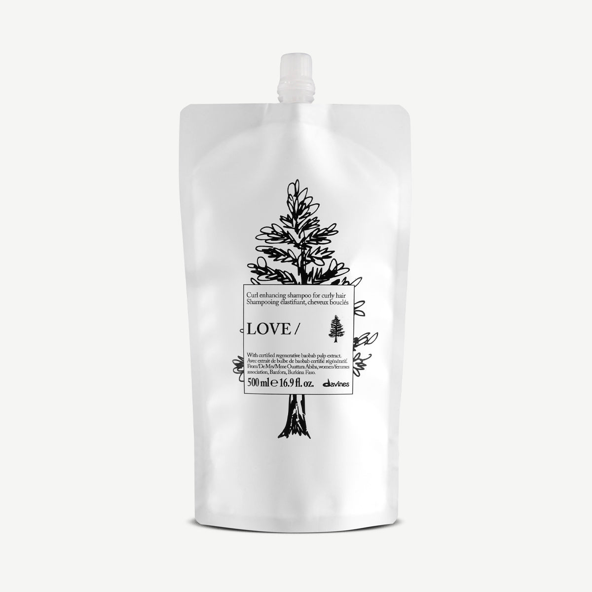 
Davines Canada LOVE CURL Shampoo - Curl-enhancing shampoo for curly hair