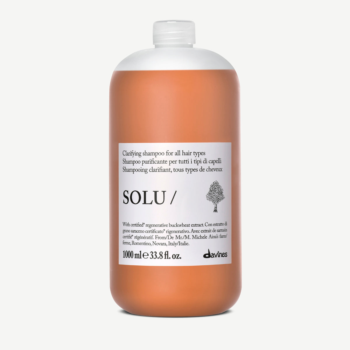 
Davines Canada SOLU Shampoo - Clarifying shampoo for all hair types