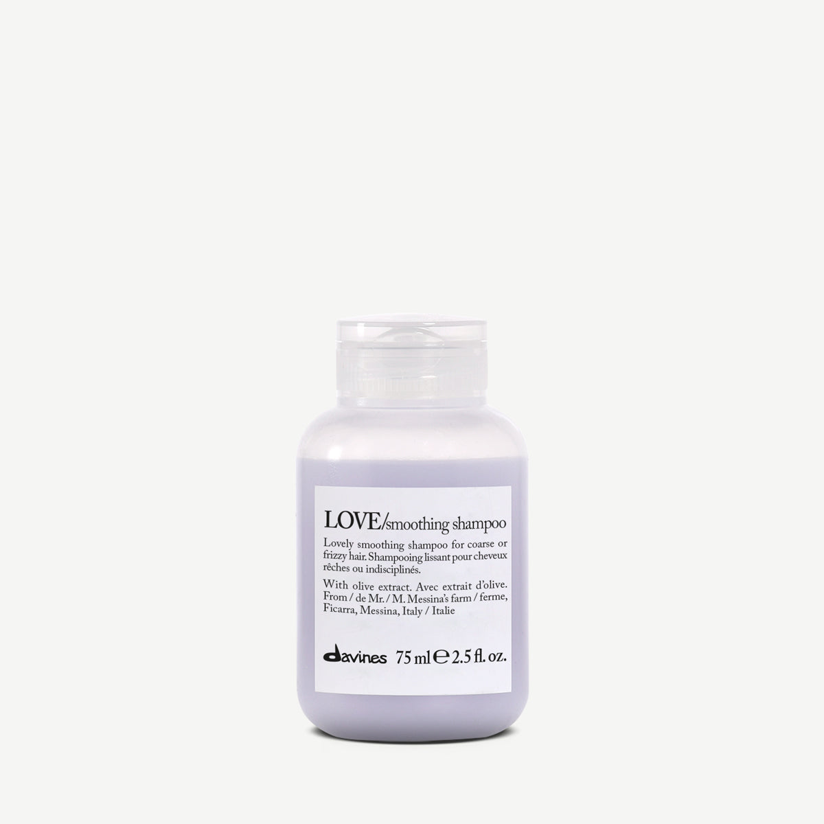 Translation missing: en.products.general.vendor: ESSENTIAL HAIRCARE LOVE Smoothing Shampoo  Smoothing shampoo for coarse or frizzy hair -100x.jpg?v=1755110953
