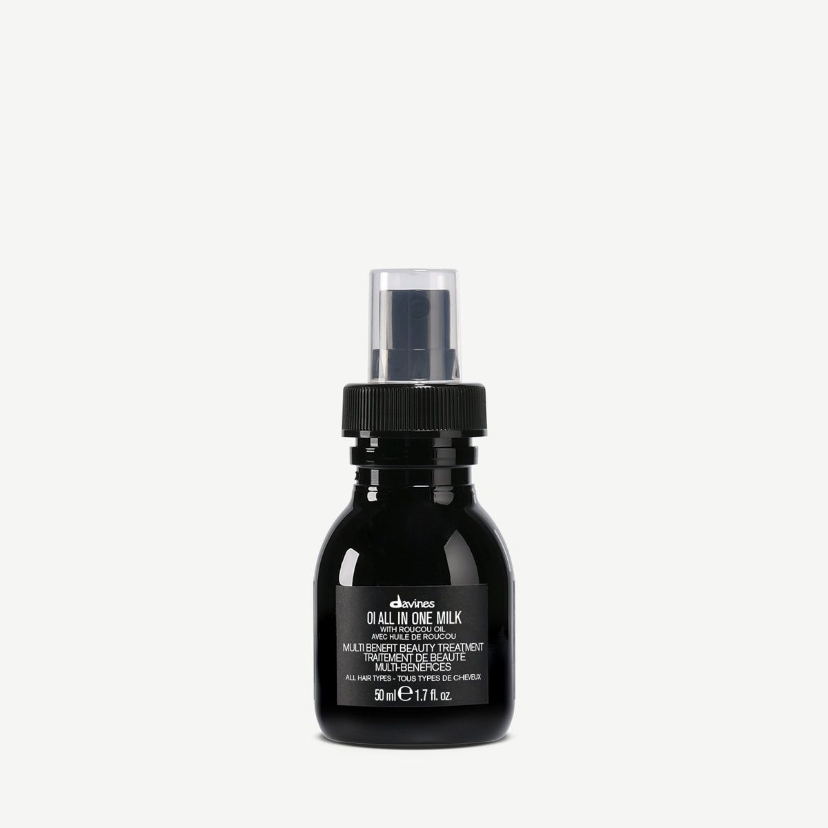 Translation missing: en.products.general.vendor: OI OI All In One Milk  Leave-in hydrating treatment controls frizz, protects from heat, and adds shine and softness -100x.jpg?v=1757359099
