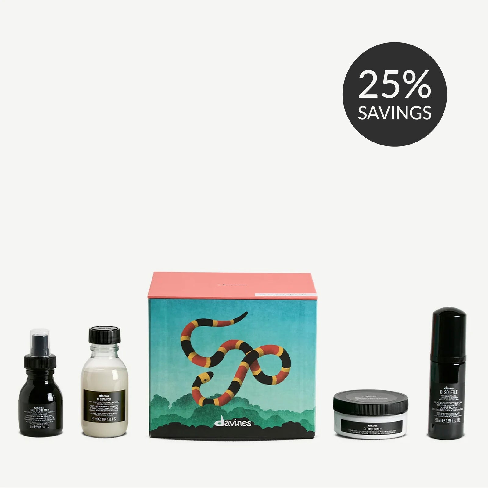 Elegant Tropic Forest Gift Set for All Hair Types 1  Davines

