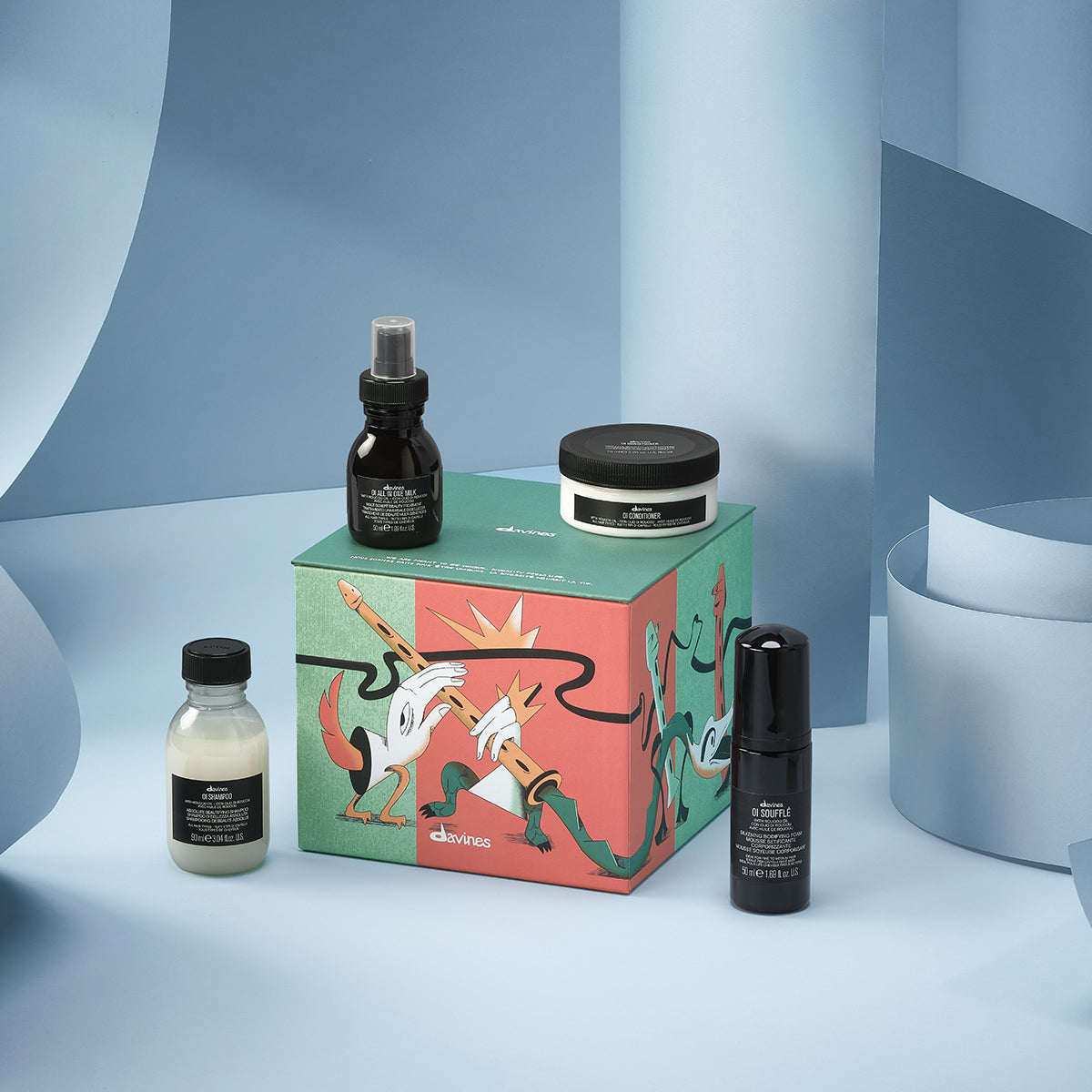 
Davines Canada Flute Set - The perfect extraordinary beauty set for amazing shine and beauty to the hair. 