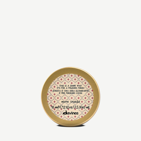 Glossy Styling Wax This is a Shine Wax | Davines