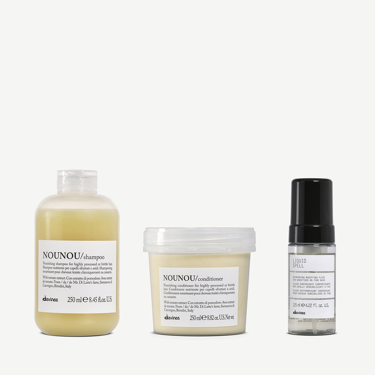 NOUNOU Duo + Liquid Spell 1  Davines
