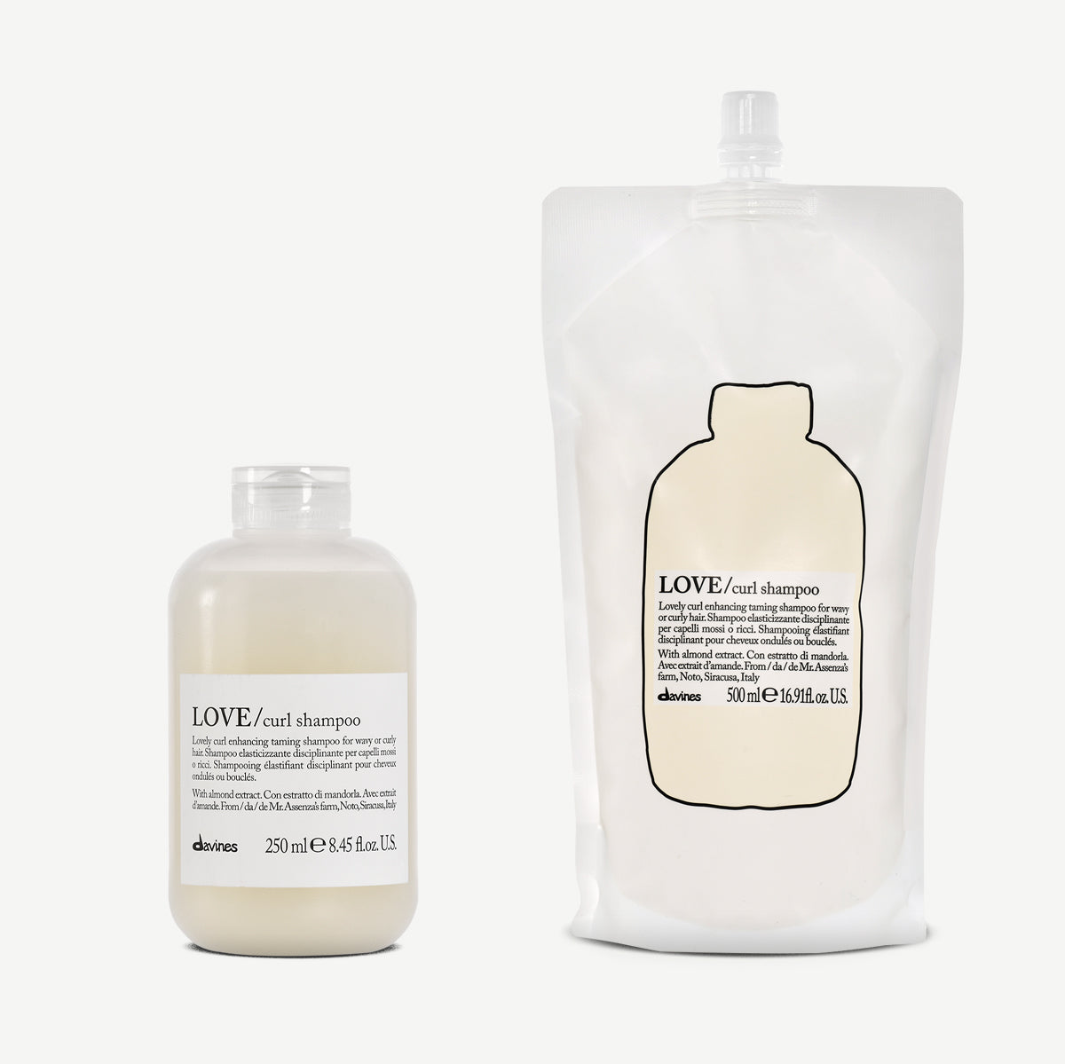 LOVE Curl Shampoo Refill Duo 1  1 kitDavines
