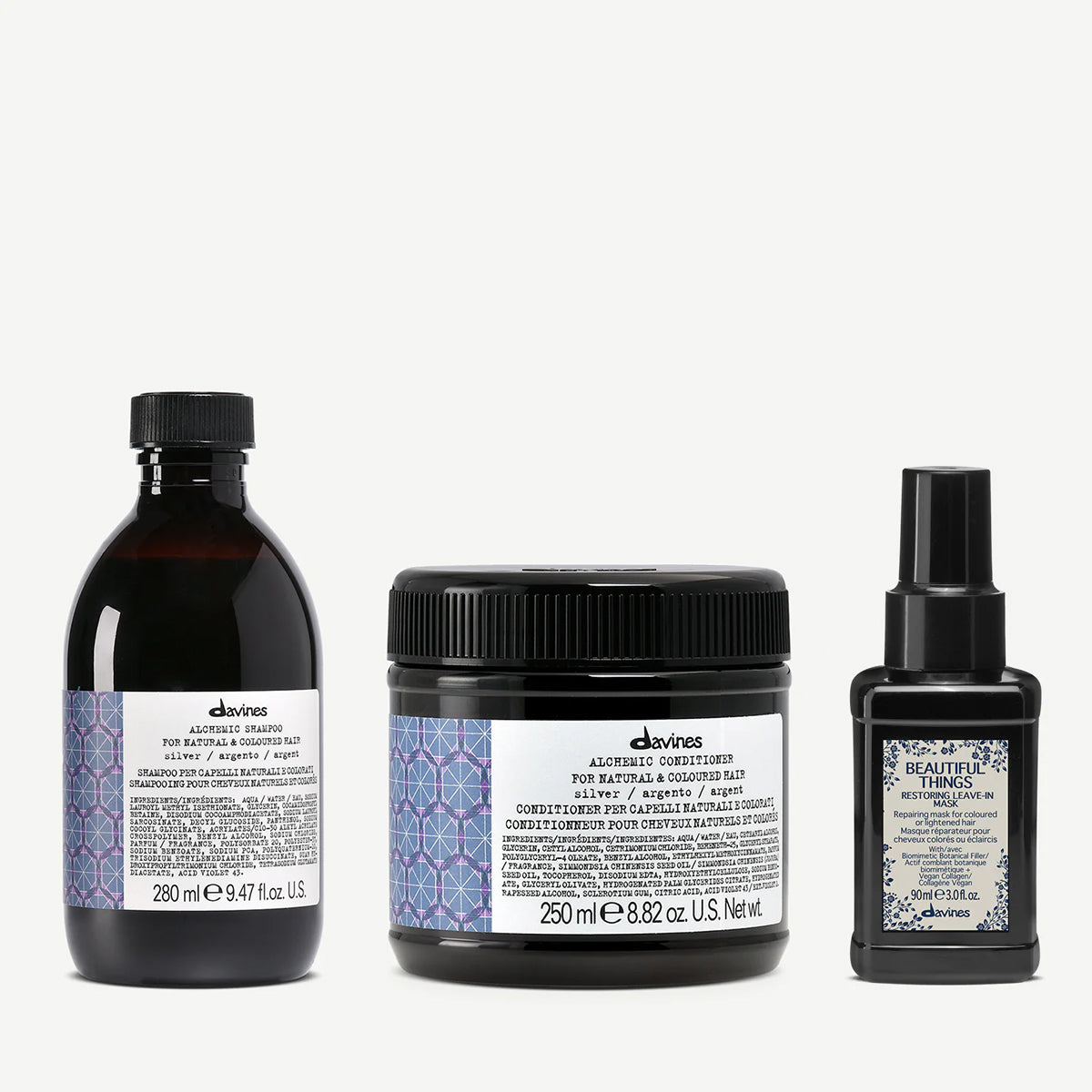 Grey Care Set 1  Davines
