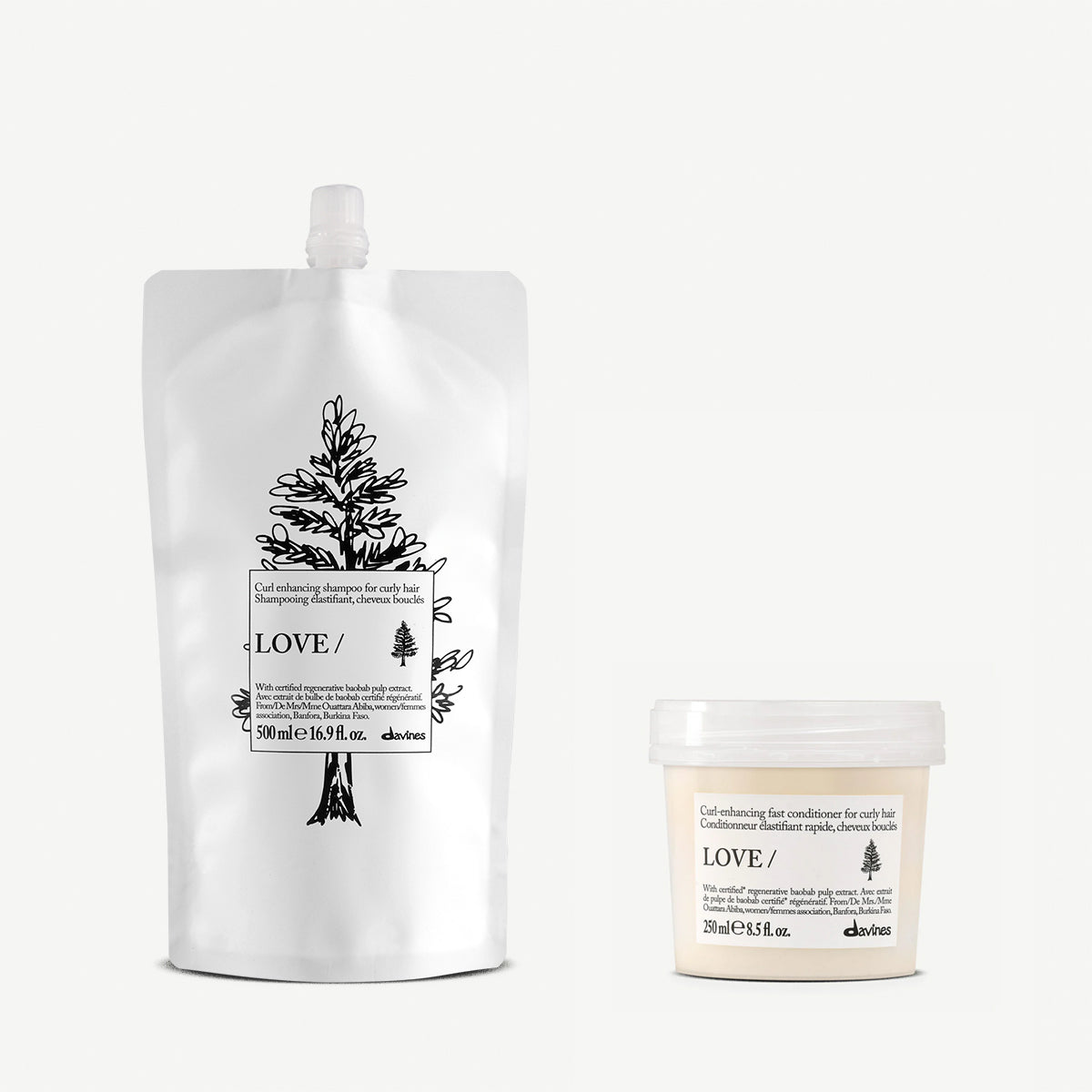 LOVE CURL Refill Duo 1  1 kitDavines
