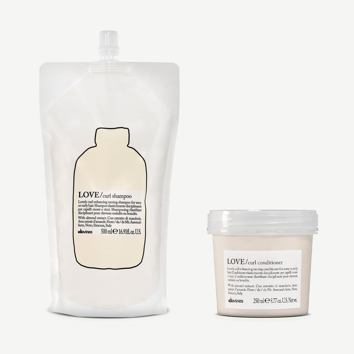 LOVE CURL Refill Duo 1  1 kitDavines
