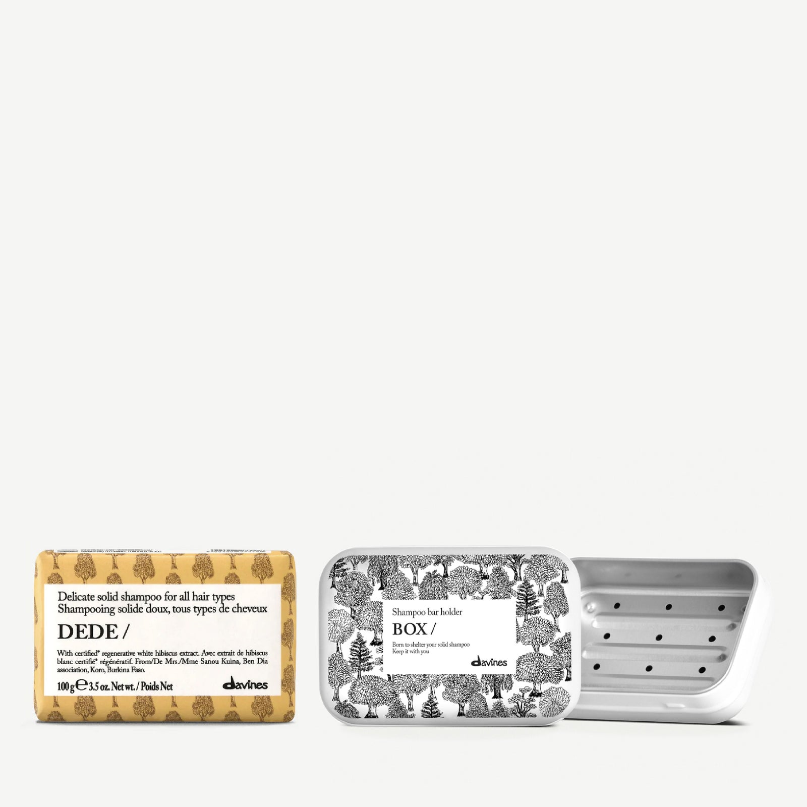 DEDE Solid Shampoo and Case 1  1 kitDavines canada
