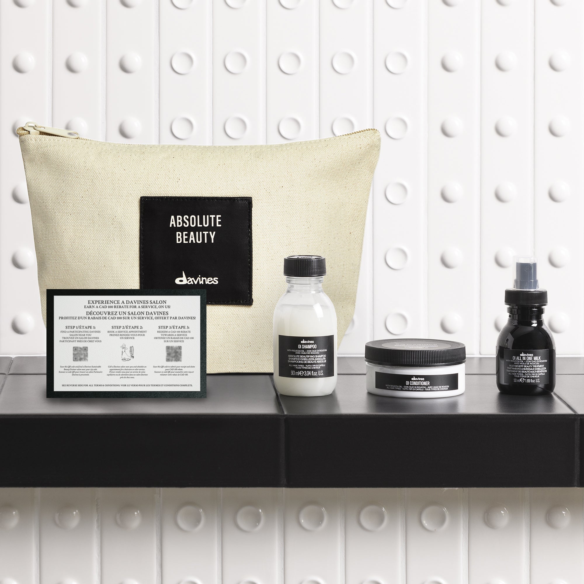 Translation missing: en.products.general.vendor: SET OI Discovery Kit  OI Intro Kit for any Hair Type -1
