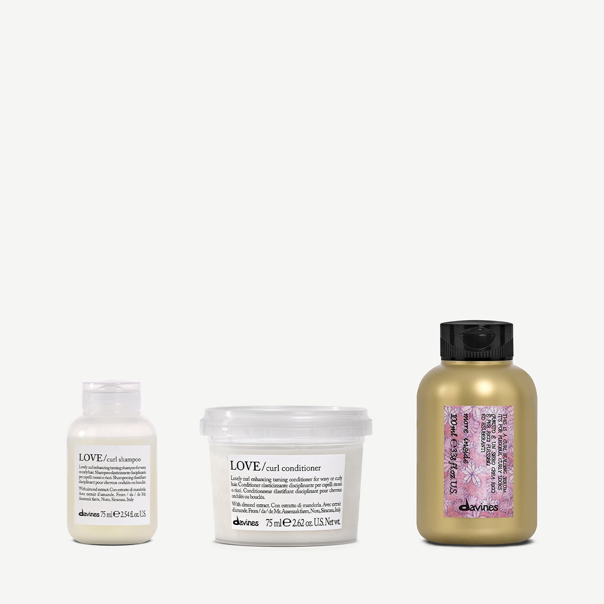 Curls Love Travel Set 1  3 pz.Davines
