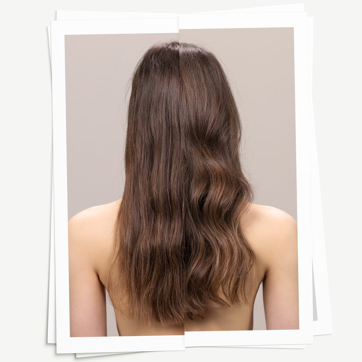 Davines This is a Volume Boosting Mousse before and after hair image