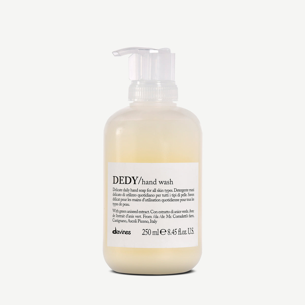 DEDY Hand Wash 1  Davines
