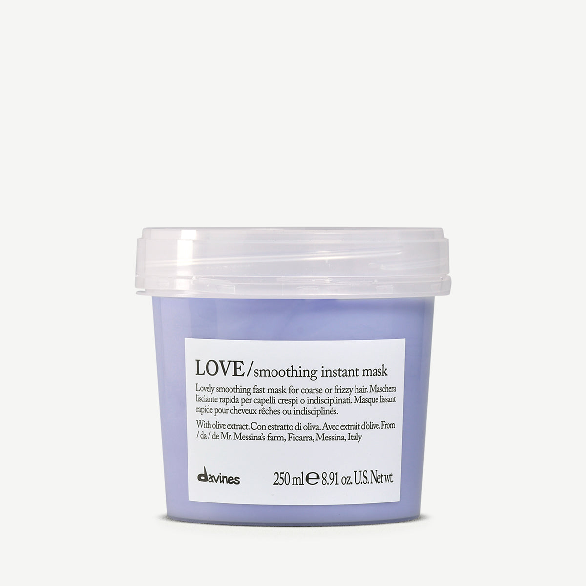 Translation missing: en.products.general.vendor: ESSENTIAL HAIRCARE LOVE Smoothing Instant Mask  Smoothing fast-acting hair mask for coarse or frizzy hair -100x.jpg?v=1740757066
